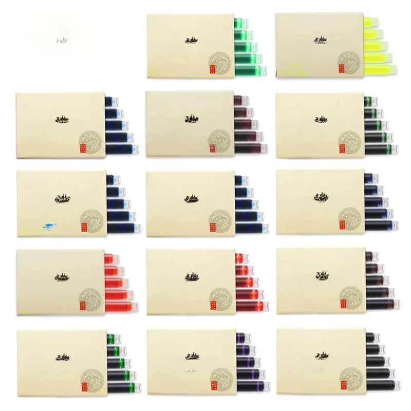 5/10/15 pièces Jinhao stylo plume cartouche d'encre recharge stylo plume encre stylo plume chinois bureau école encre fournitures papeterie