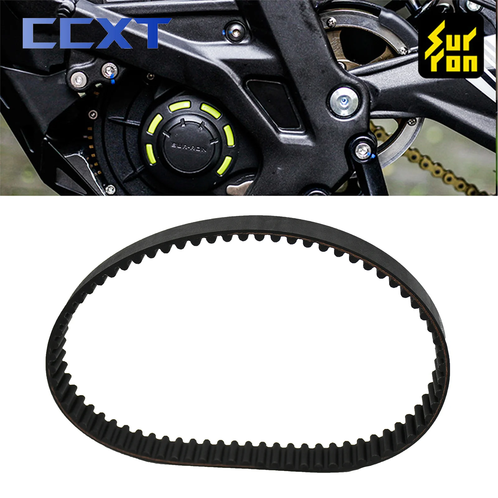 Motocross Electric Bike 560mm 8M Drive Belts Transmission Belt For Sur-Ron Surron Sur Ron Light Bee S X Electric Motorcycle