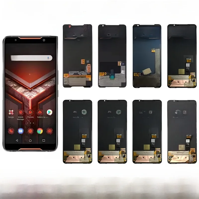 Ekran AMOLED serii ROG do ASUS ROG Phone 1 2 3 5 5S Pro 5 Pro 6 6 Pro 7 7 Ultimate, wyświetlacz LCD z panelem dotykowym i digitizerem — zdjęcie produktu 7