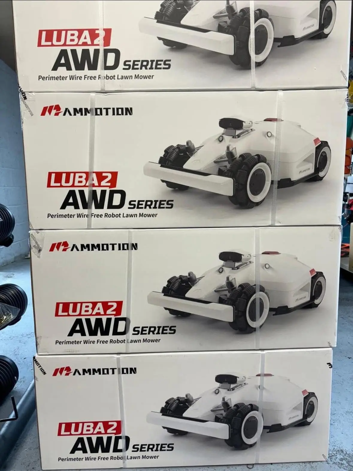 RABATTE LUBA 2 AWD 10000 AWD 5000, 3000, LUBA 2 AWD Roboter-Rasenmäher, randloser