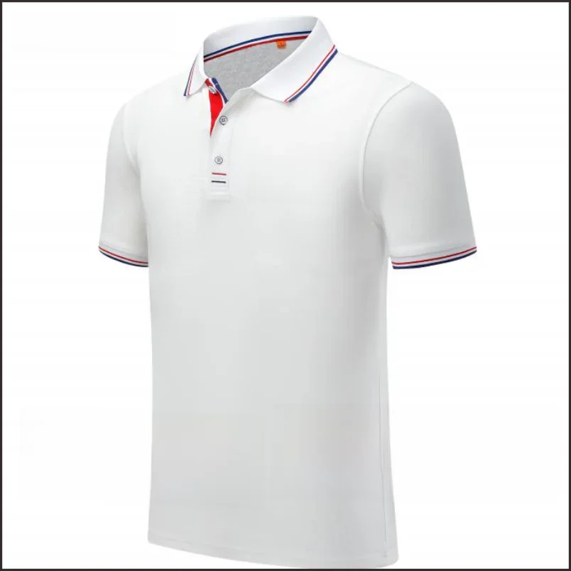 POLO Shirt Aangepaste Zomer Korte Mouw Print Logo Icon Geborduurd Polo T-shirt Ademend Mannen en Vrouwen Werkpak - afbeelding 2