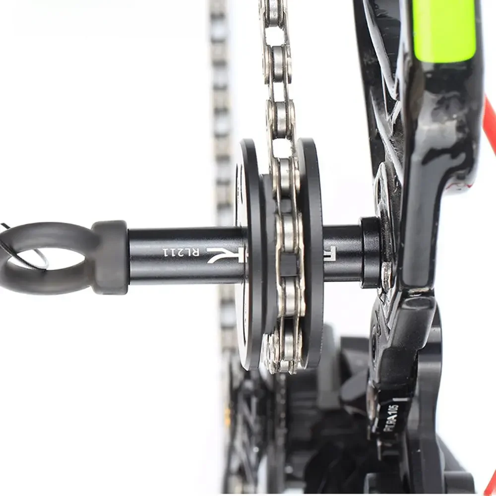 AliExpress Bike Chain Clean Keeper Tool With Quick Release Lever For Barrel/12mm Bucket Shaft Frame Bicycle