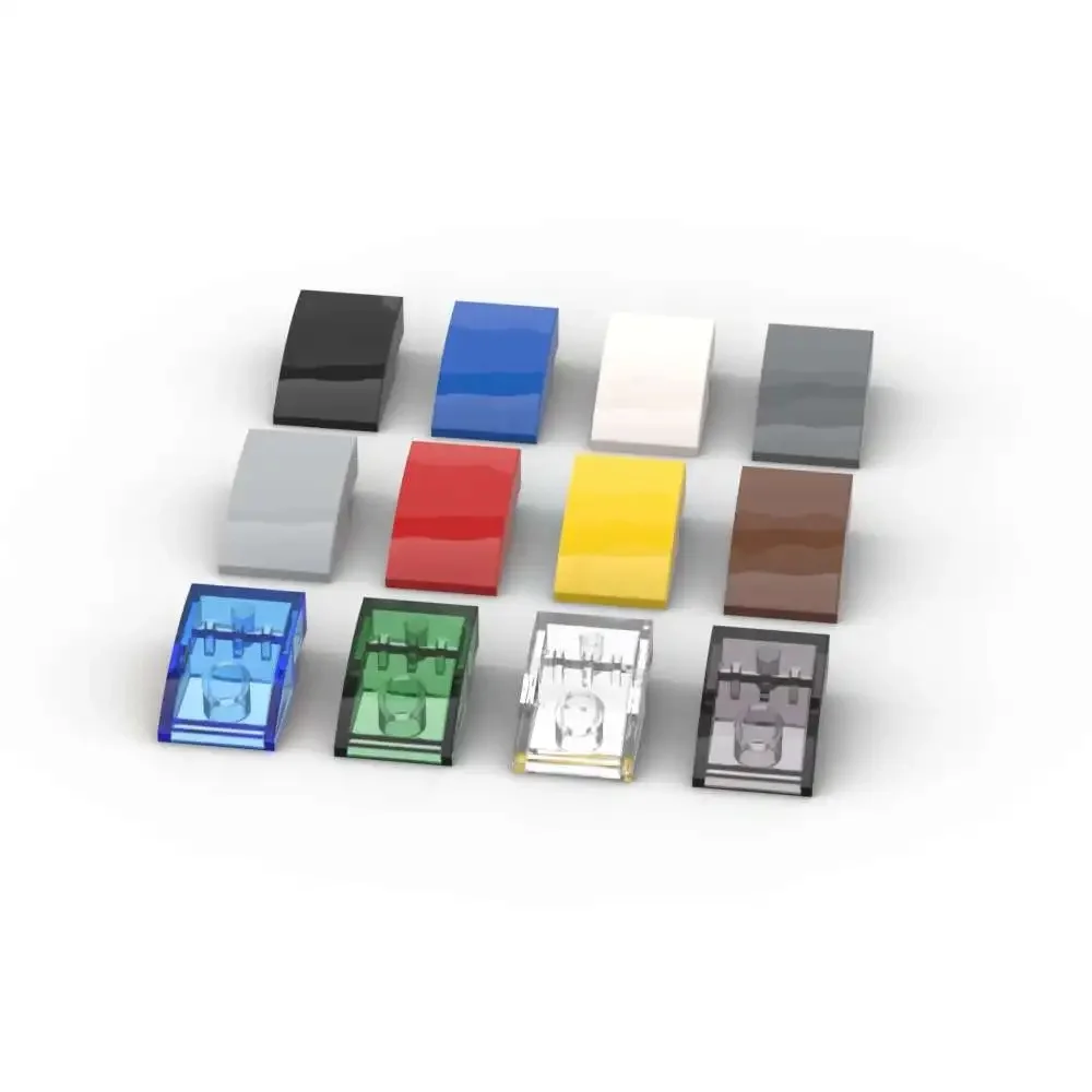 MOC-Kit de blocs de construction incurvés pour enfants, puzzle Paremploy24309, briques de négociation, cadeaux de jouets de maison, livraison directe, 3x2, 10 pièces