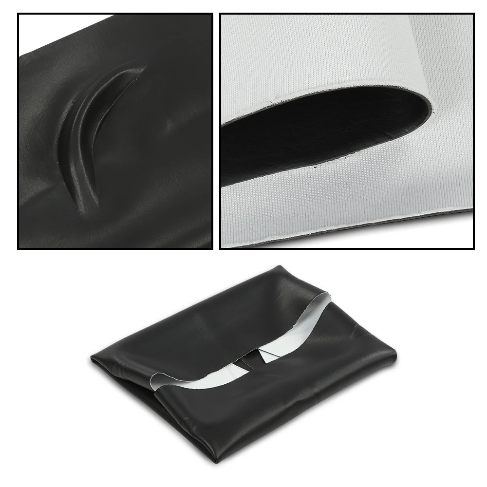 3 قطعة نادي السيارة الجبهة بولي يوريثان مقاعد يغطي صالح ل 1982-2000 Pre-2000 Ds عربة جولف أسود Ds الجلود سهلة التركيب مقاوم للماء