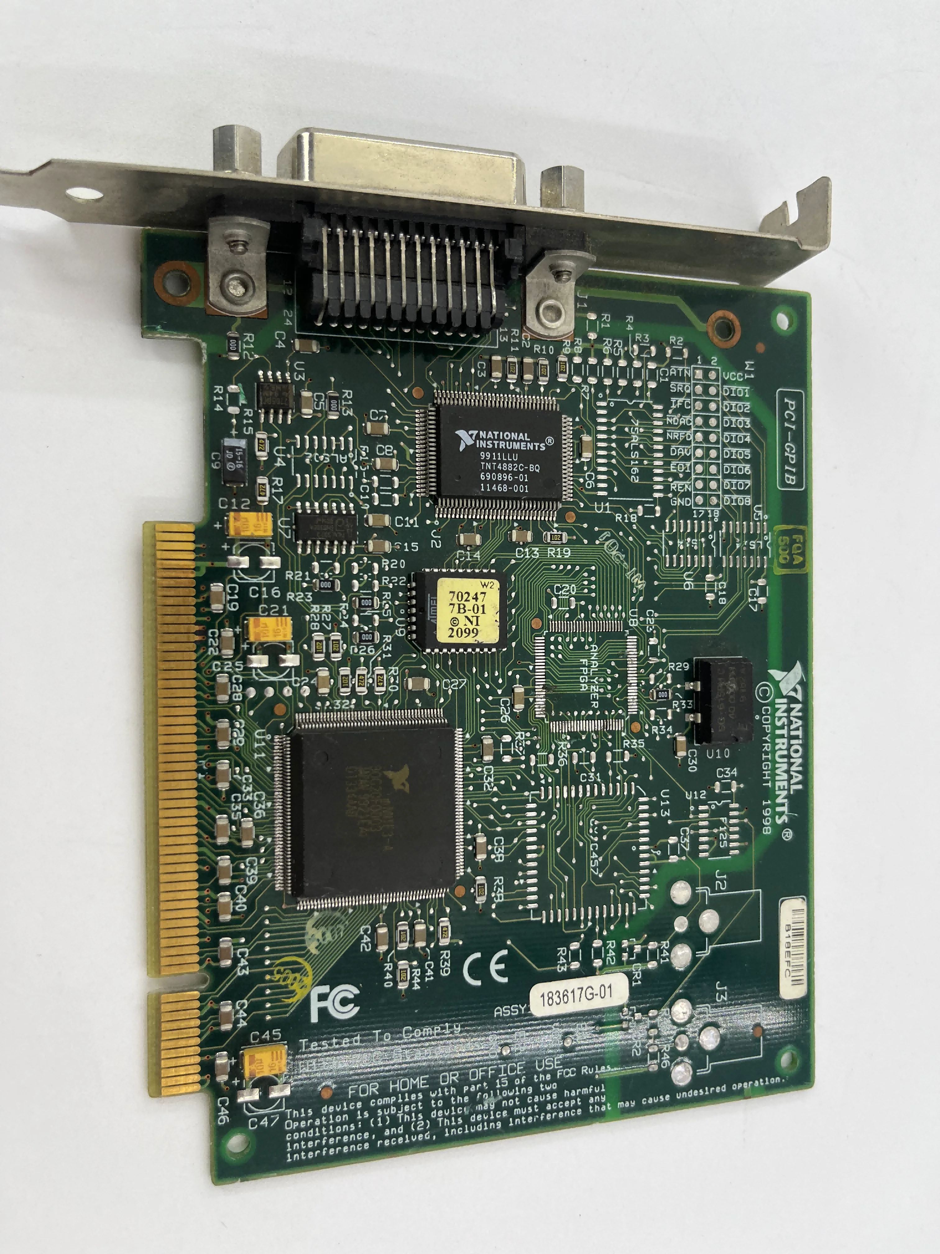 National Instruments NI PCI-GPIB Interface Adapter Card US Free TAX