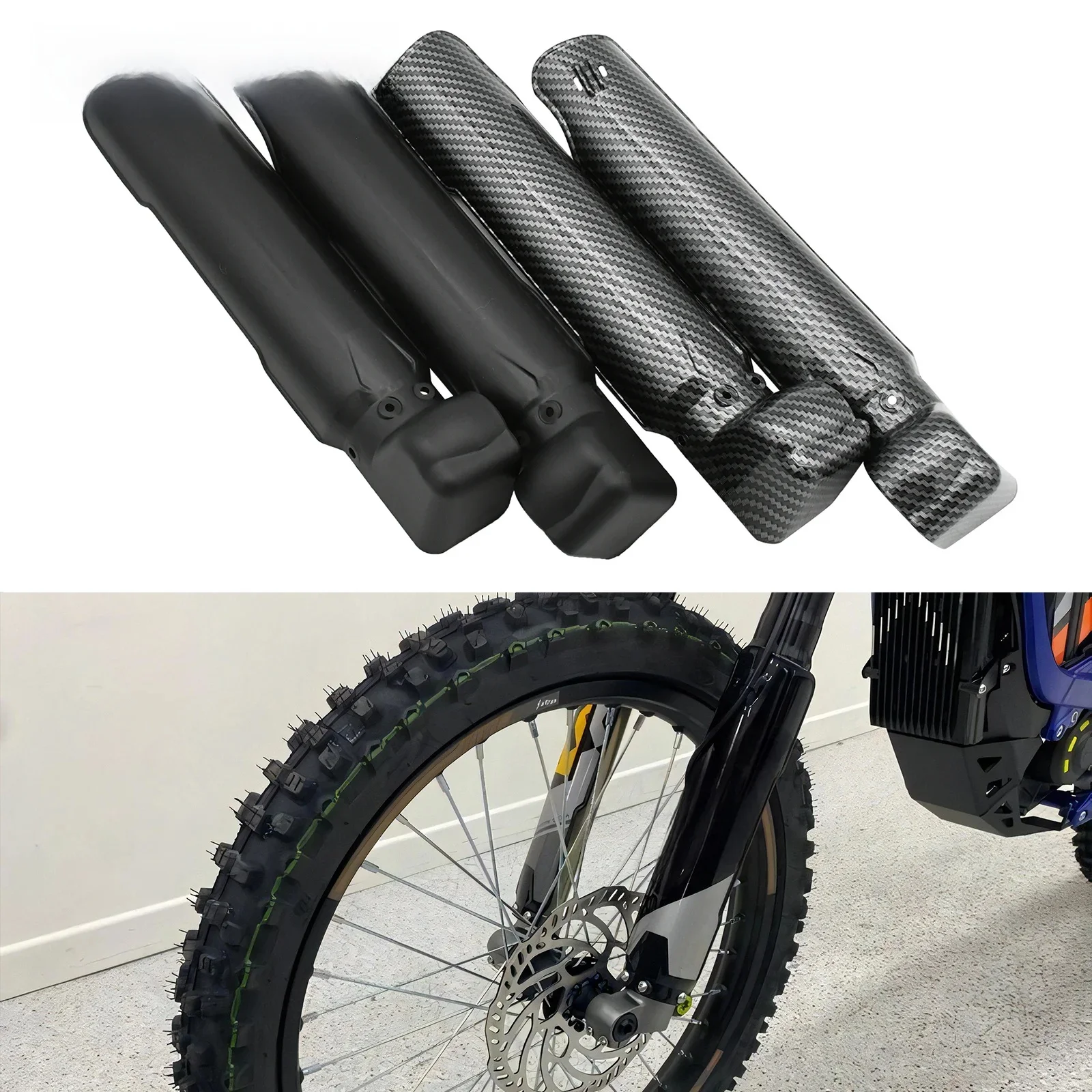 AliExpress NONE Motorcycle Fork Protection Cover KKE Shock Absorber Guard Axle Guard For Sur Ron Electric Dirt Bike Sur-ron Light Bee S/X Parts