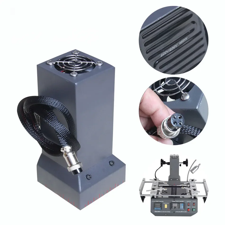 BGA IR6500 Górna głowica grzejna na podczerwień z wbudowaną płytą ceramiczną o mocy 450 W dla ACHI IR6500 — zdjęcie 2