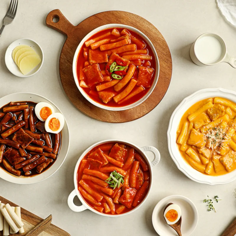 GBROWA 토끼밀 오리지널 즉석 떡볶이 4세트(떡+소스) + 어묵100g 총 8인분 외 - 3