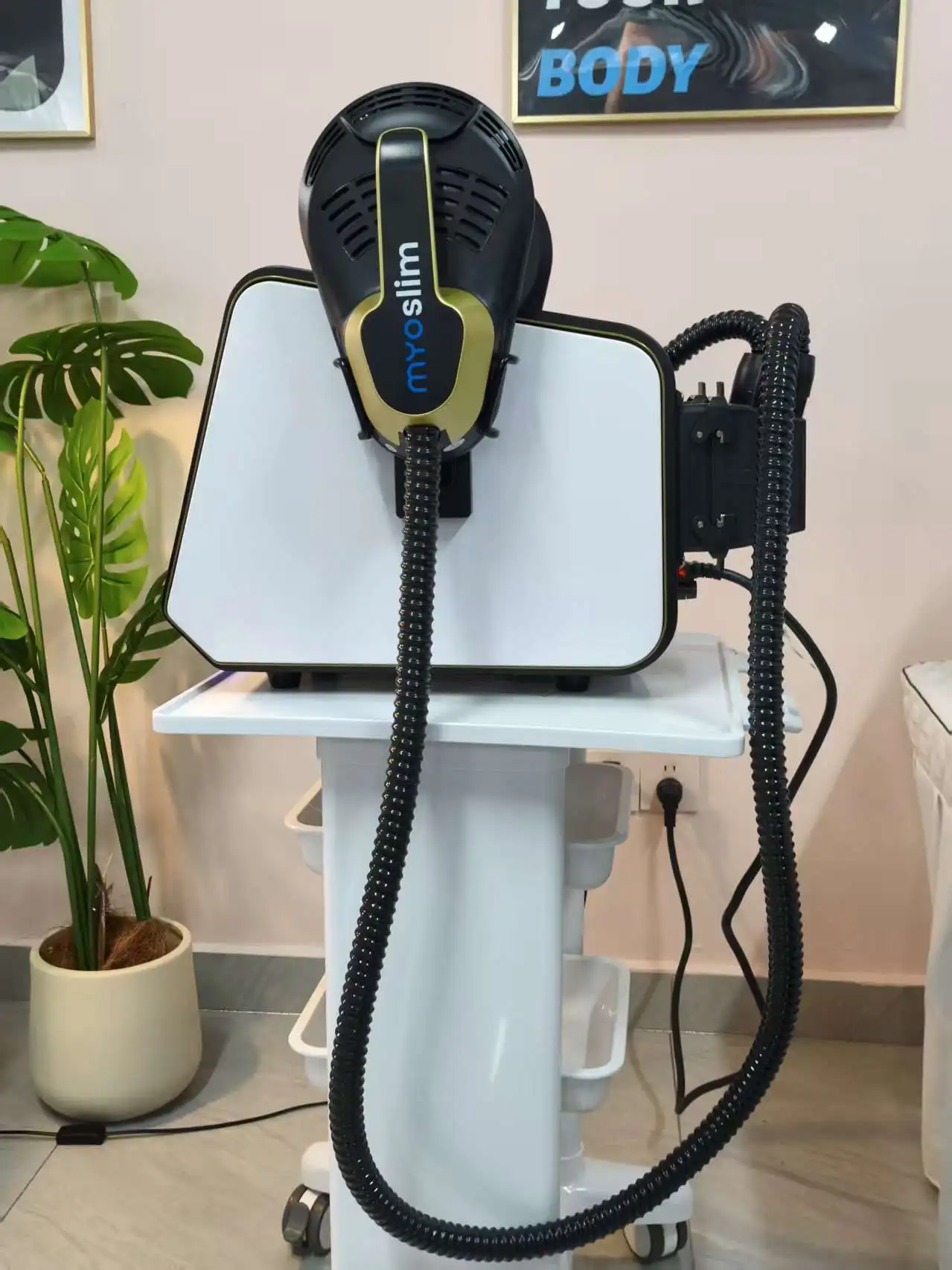 

6500W Myoslim HI-EMT RF15Telsa 200HZ Body Slimming Machine Fat Burning Muscle Sculpting with EMS Technology