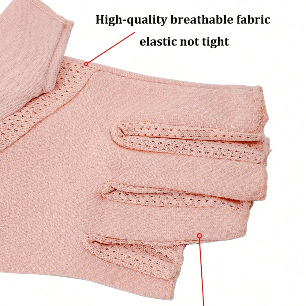 1 paio Klimonla Anti Lampada per unghie Anti-Ultravioletti Anti-Illuminazione Fototerapia Guanti senza dita, Forniture per unghie, Strumenti per unghie