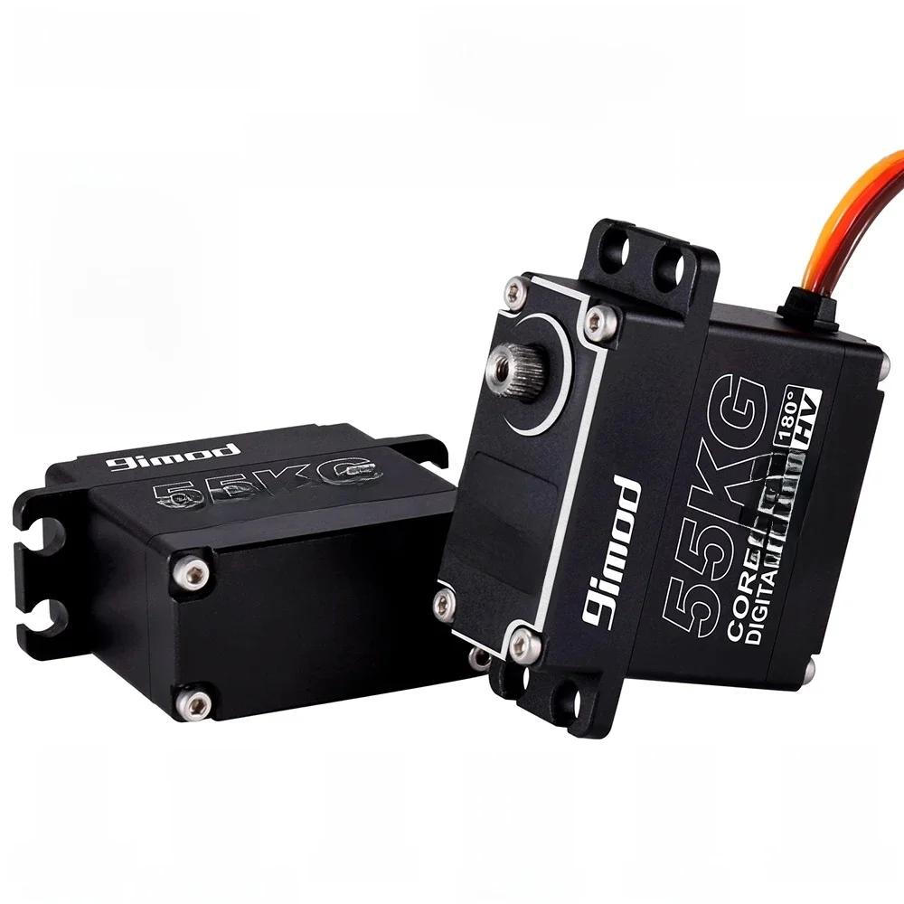 Capteur magnétique étanche 9imod 55kg, couple élevé, servo numérique RC sans noyau