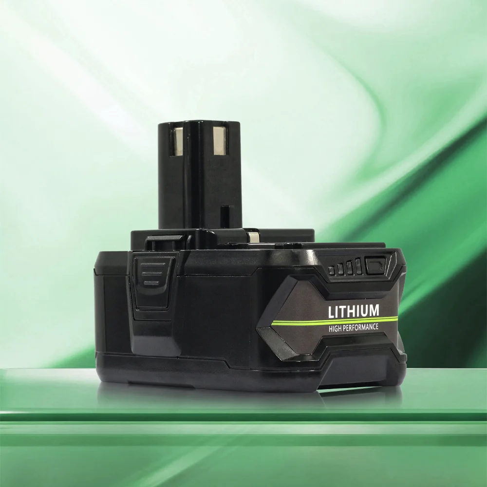 

Литий-ионный аккумулятор 18650 18В 8Ач для электроинструментов RYOBI, совместимый с RYOBI P108 18V One+ Plus, P104, P107, RB18L50, RB18L20