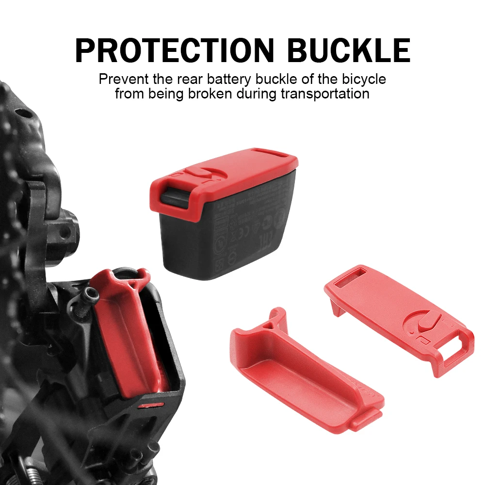 1/2 PC Bike Bicycle Battery Protection Buckle Cover For Sram eTap AXS Red Force Eagle GX X01 XX1 Front&Rear Derailleur Terminal