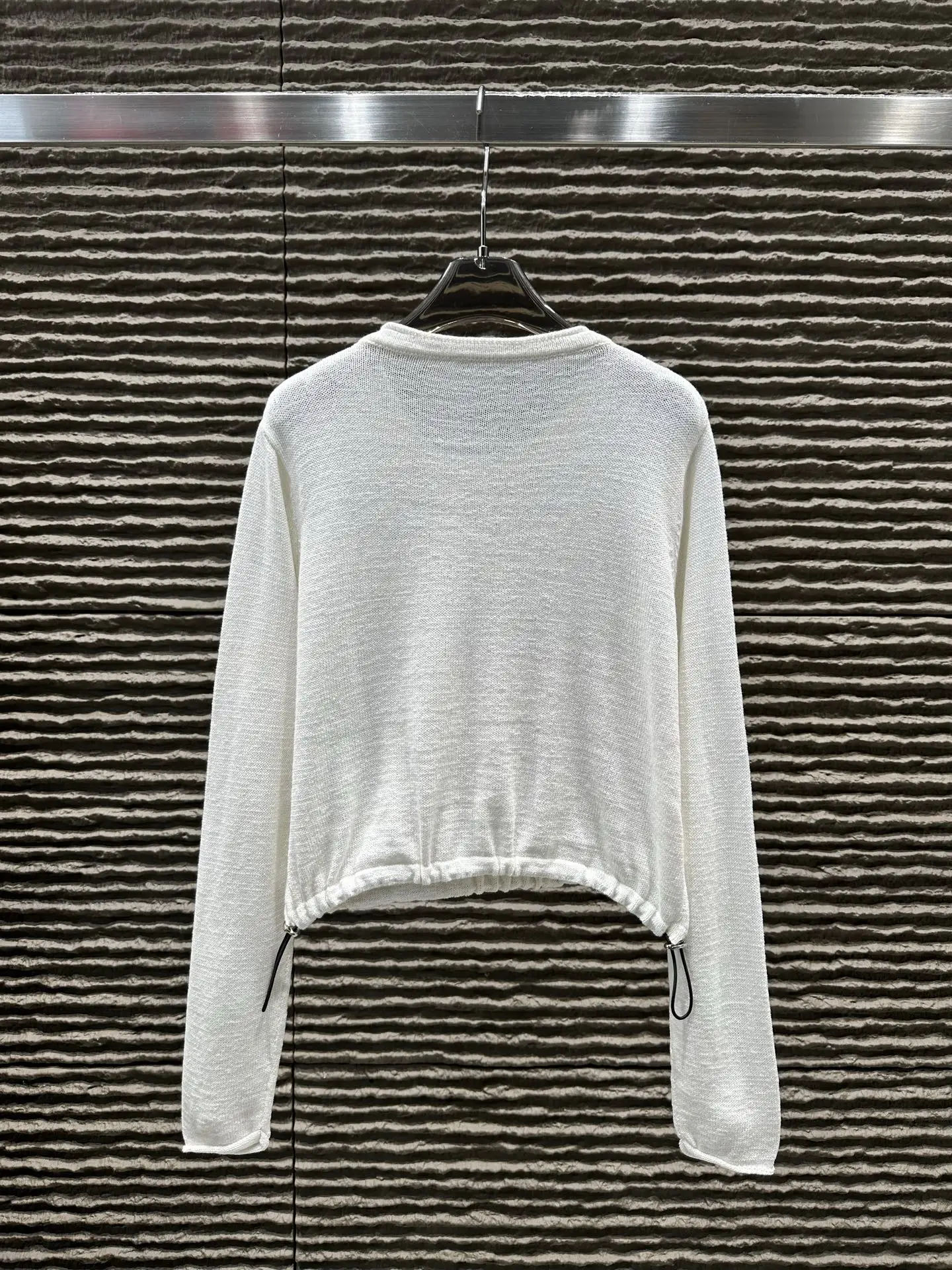 

Осень-зима 2025 г., сверхпрочный вязаный свитер со стразами и буквами, гламурный блестящий топ Y2K с длинными рукавами, эффектный предмет