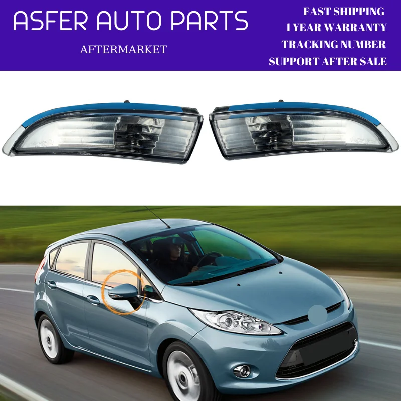 Side Mirror Signal For Ford Fiesta 2008-2015 Left Right High Quality 8A6113B381AF 8A6113B382AF