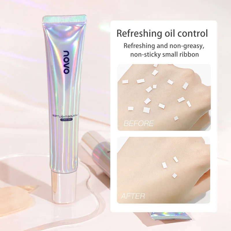 Hyaluronic Moisturizing Primer & Base Cream-For Face & Body, Long-Lasting, Non-Greasy, Evens Out Skin Tone, Covers Imperfections