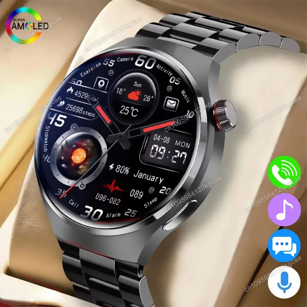 2026 New Men's Smart Watch HD Display Heart Rate Health Tracking Rings Bluetooth Calling Voice Assistant Sports Smartwatch Ht30