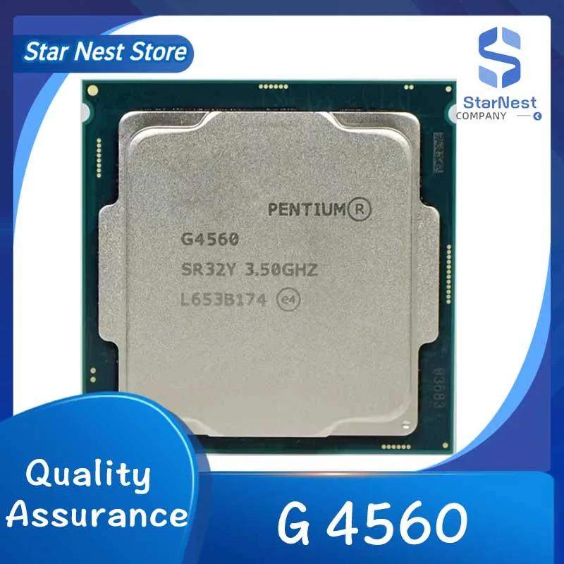 Pentium G4560 3.50GHz Dual Core LGA 1151 cpu processor