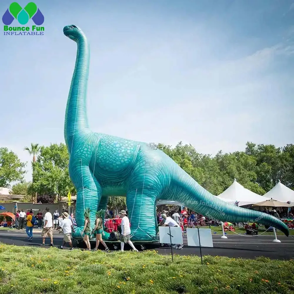 8m High Large Inflatable Brachiosaurus Dinosaur Inflatable Animal For Festival Party Event Decoration