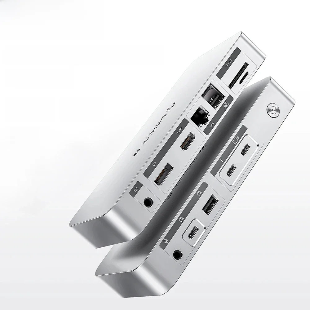 ORICO Thunderbolt 4 40Gbps rodzaj USB-C stacja dokująca z kompatybilnym HDMI/czytnikiem kart/RJ45 — zdjęcie produktu 7