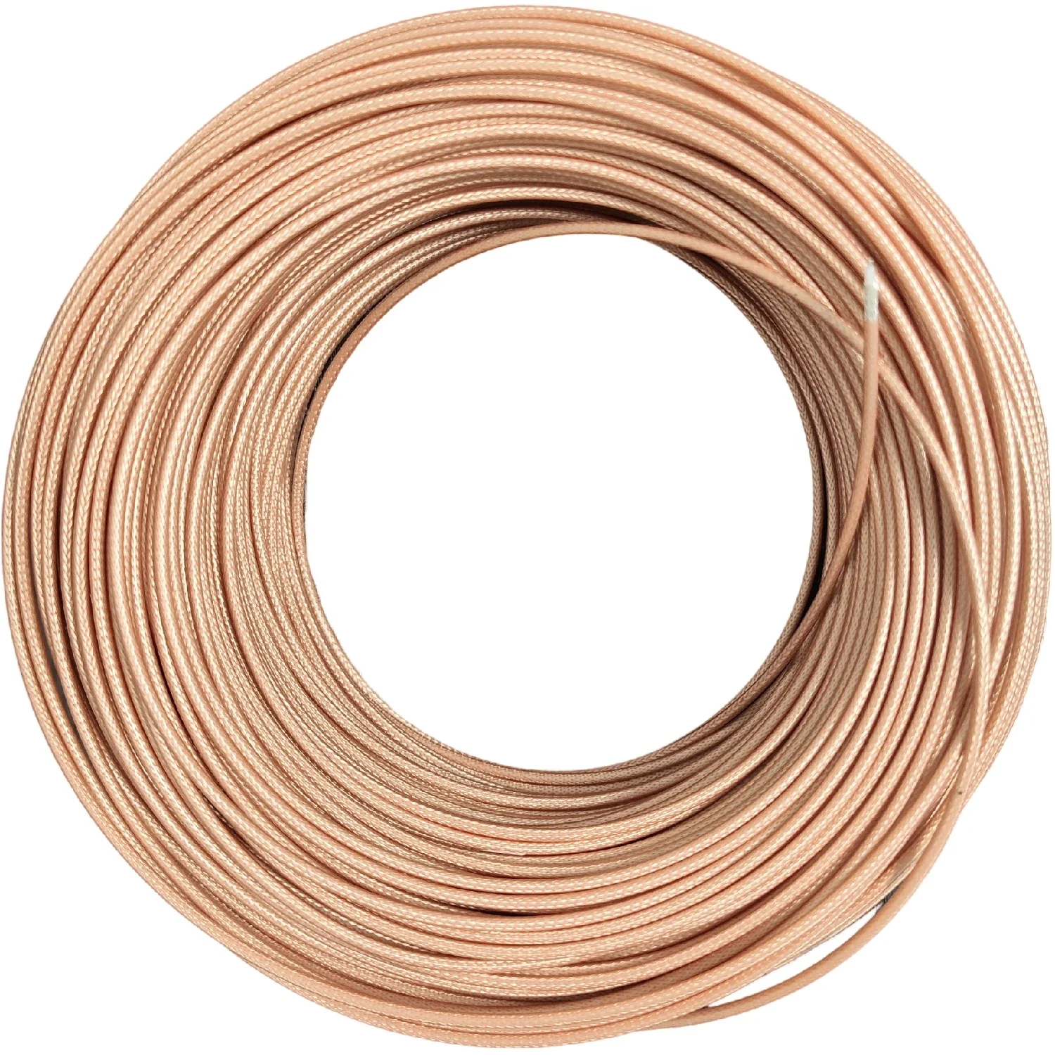 5M 10M 100M RG316 Kabel koncentryczny RF Kabel koncentryczny 2,5 mm 50Ohm Niskie straty M17/113 Ekranowany pigtail Drut wysokotemperaturowy o wysokiej częstotliwości — zdjęcie 2