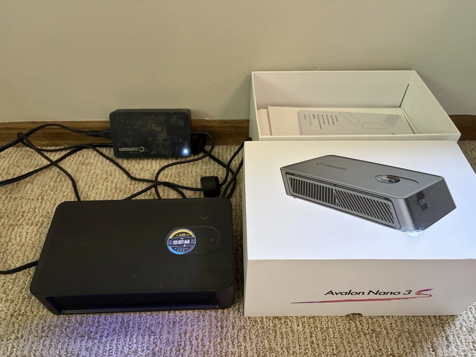 

LA BUY 3 GET 2 FREE Canaan Avalon Nano 3S 6TH/s BTC Crypto Bitcoin Solo Miner