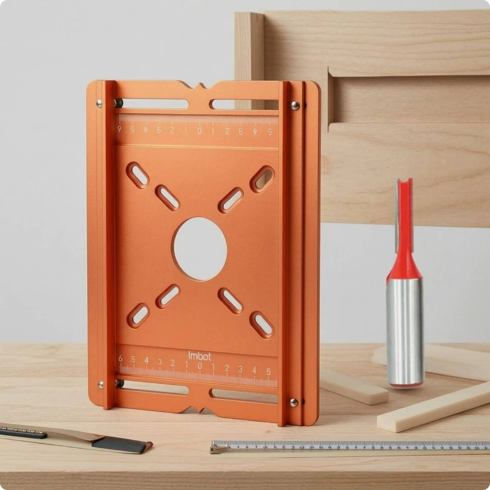 แผ่นฐานเราเตอร์สำหรับงานเซาะร่ - Router Trim Base บทวิจารณ์และราคา