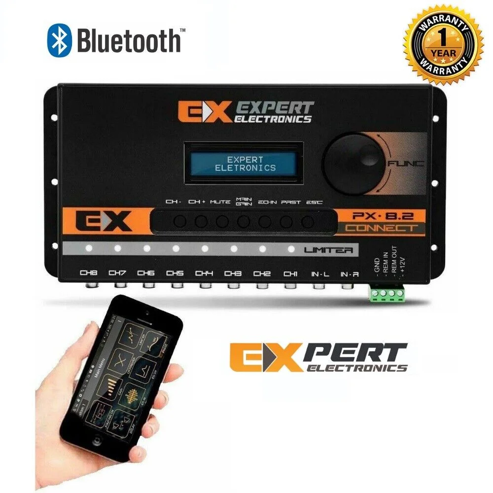 Experto PX8.2: Il Processore Audio Digitale per il Sistema di Sonoro Auto