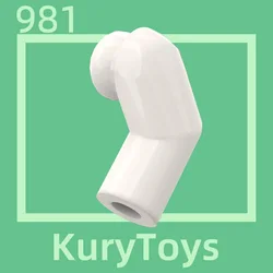 Kury Toys DIY MOC For 981 #100pcs Building block parts For Body Part Arm, Left