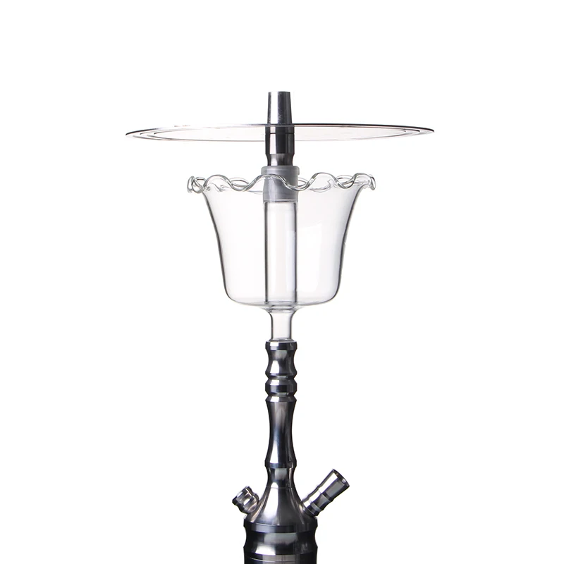 Wholesale New Design Glass Hookah Bowl Cool Feeling Shisha  Water Pipe Accessory Ice Bucket With Big Capacity