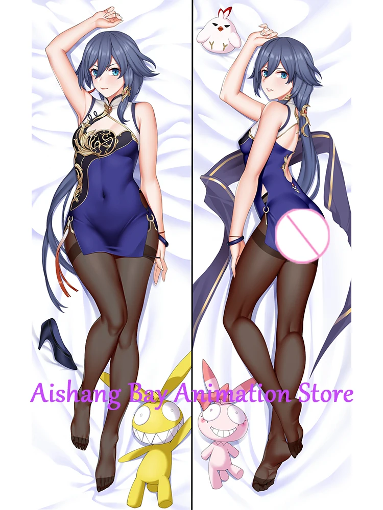 

Dakimakura Anime Pillow Cover Fuka Double Sided Print Life-size Body Decoration