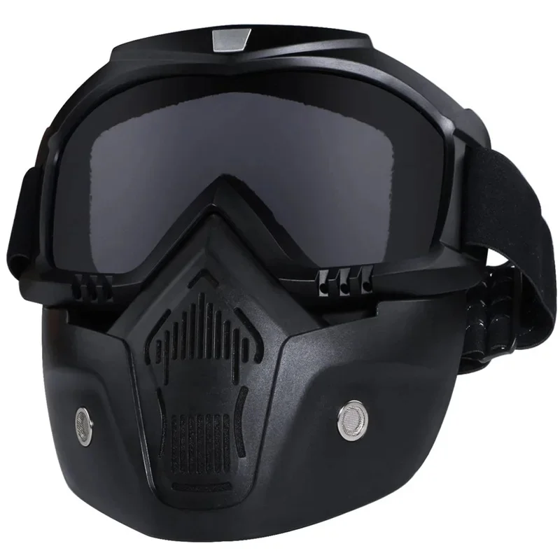AliExpress NONE Motorcycle JET Helmet Goggles Mask Skull Moto Face Mask WindProof Motorbike Racing Helmet Goggles Dirt Bike Ski Glasses