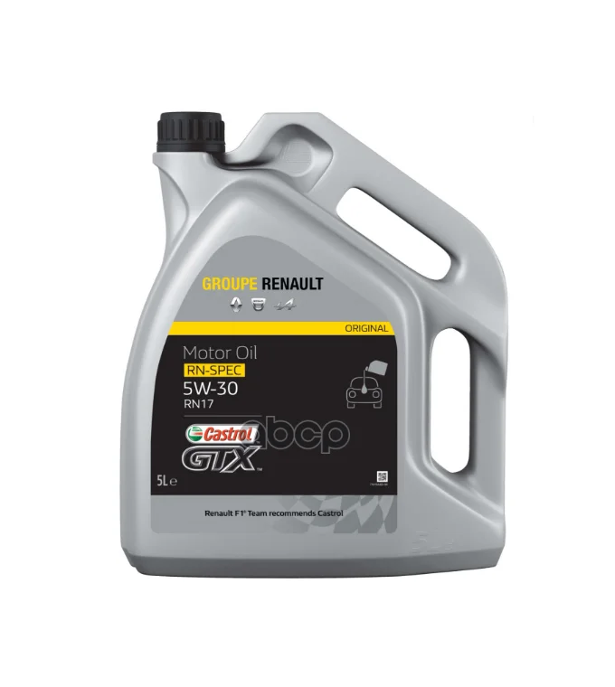 مراجعة شاملة لزيت المحرك RENAULT Castrol RN 17 5W-30 – الحل الأمثل لسيارات رينو بسعة 5 لترات
