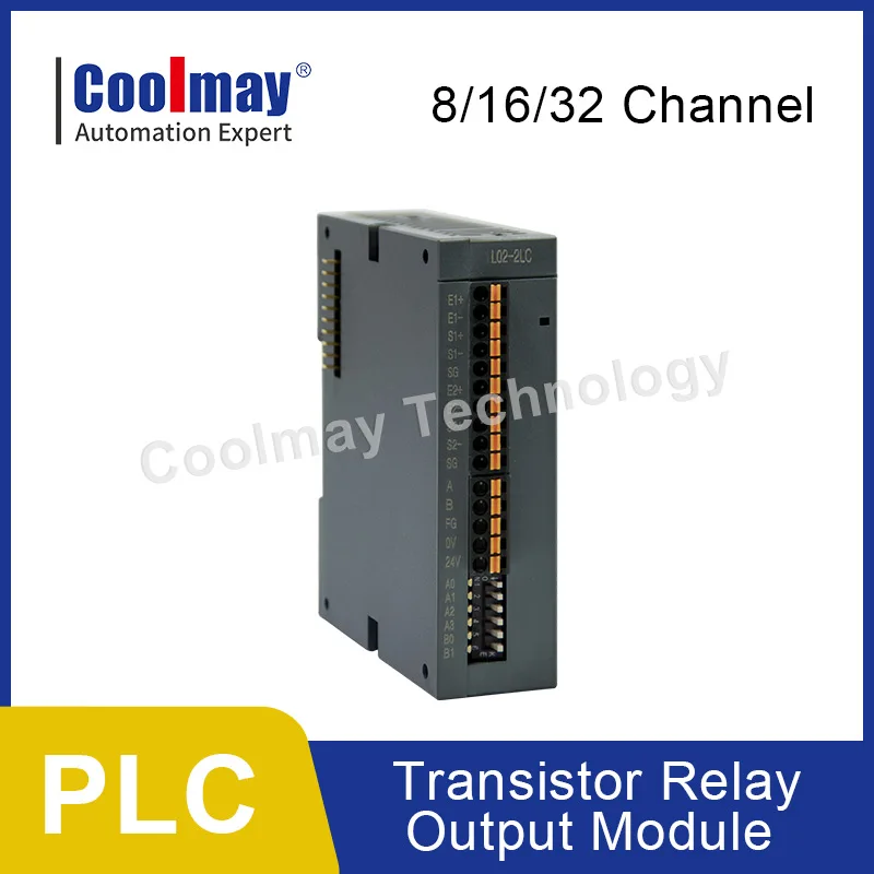 PLC Programmable Logic Modules Transistor Relay Output Module 8/16/32 Channel Quick Wiring