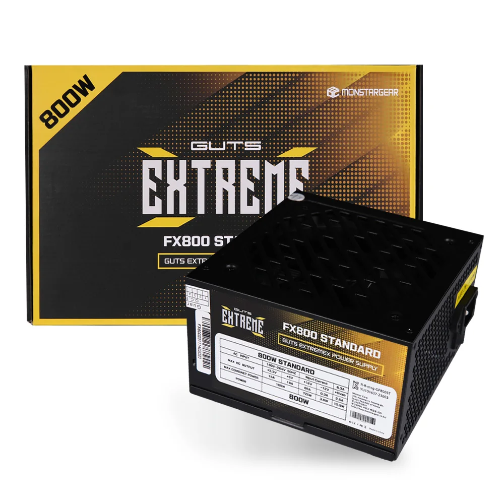 Monstar-Gats ExtremeX FX800 80PLUS estándar, 800W