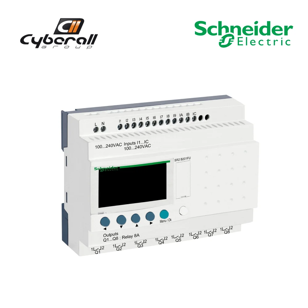 Schneider Electric-Cyberall-zelio logic compact programmable Smart Relay with digital display