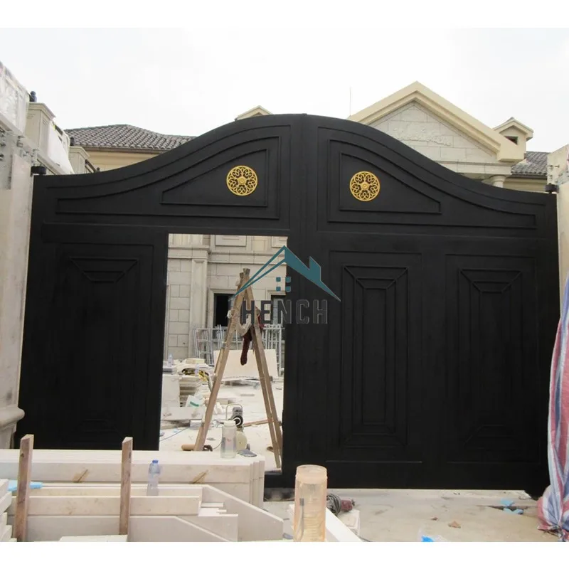 Steel Garden Fence Driveway Wrought Iron Gates Design For Home China Manufacturers Suppliers