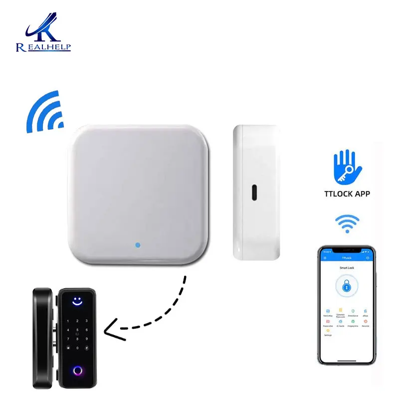 Bramka wi-fi G2 dla TTLock Bluetooth-kompatybilny z WIFI pracy z Goolg home i Alexa