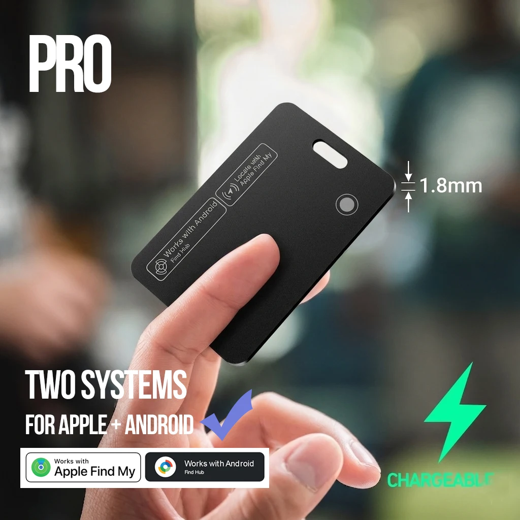 Android Tracker Card Smart Air Tags for Android/Apple Find My Location GPS Tag Tracker Locator Finder Google Bluetooth Card - view 3