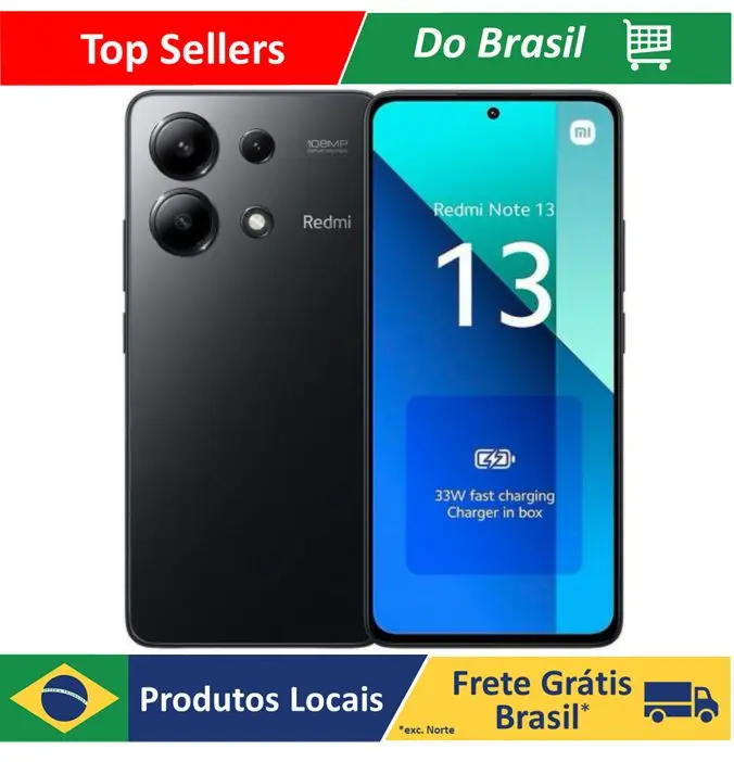 Redmi 13 ブラック 256GBグローバル版 Xiaomi Redmi Note 13 4G LTE (256GB + 8GB) 6.67
