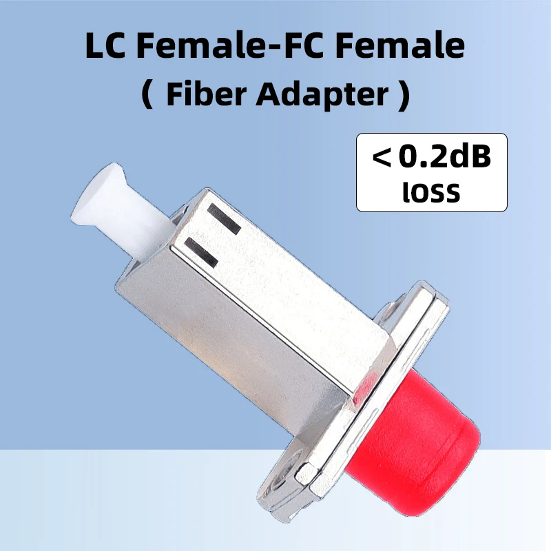 

Fiber Optical Female To Female Adapter FC-LC Fiber Connector Low Insertion Loss Fiber Patch Cord 01310 1550nm