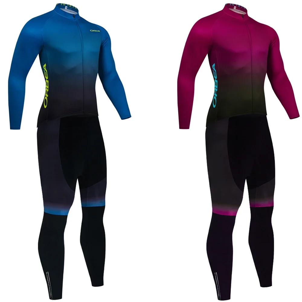 AliExpress NONE Winter 2024 ORBEA ORCA Bike Jacket Cycling Team Jersey Pants Set Men Women Ropa Ciclismo Thermal Fleece Por Bicycle Clothing
