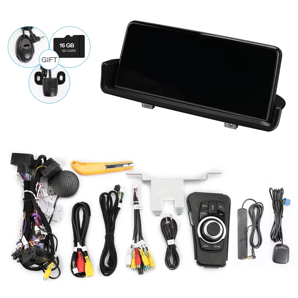 Android 14.0 Car Radio Player for BMW E90 E91 E92 E93 Multimedia Navigation GPS Headunit Screen Carplay Android Auto Idrive
