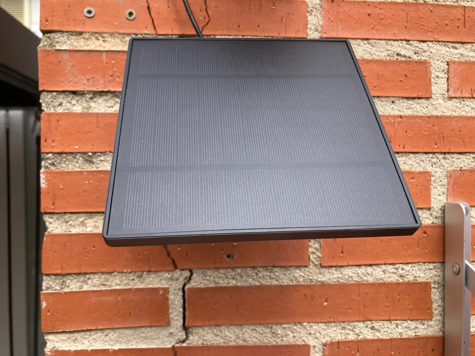 Lampe solaire rétro avec abat-jour vintage