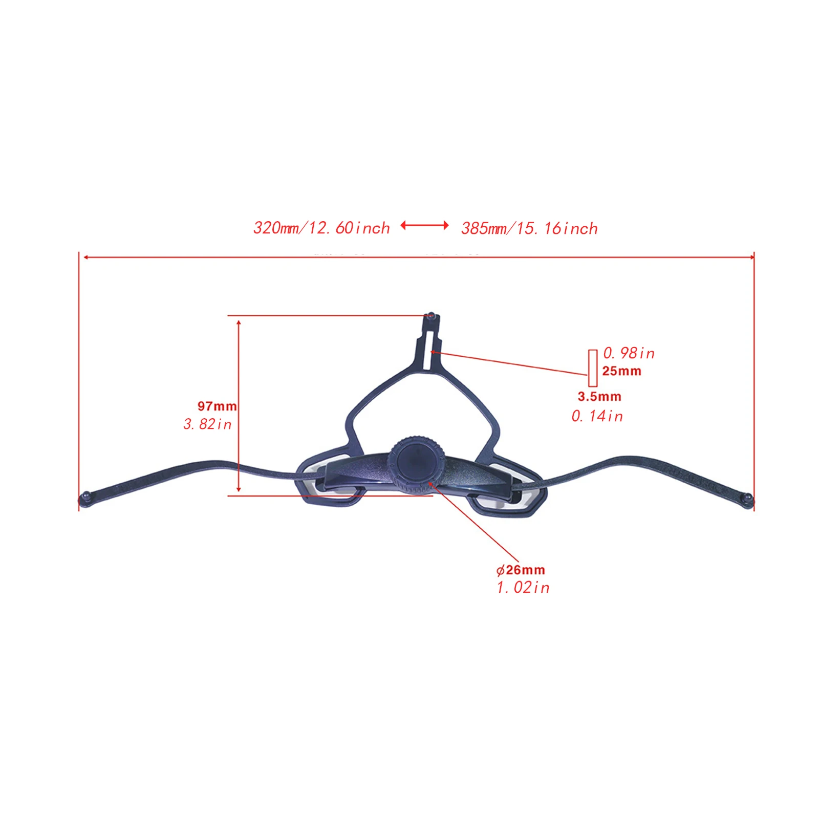 Premium Helmet Adjuster for Skiing & Cycling - Easy Installation Universal Head Locking Buckle Regulator Accessory for Skating