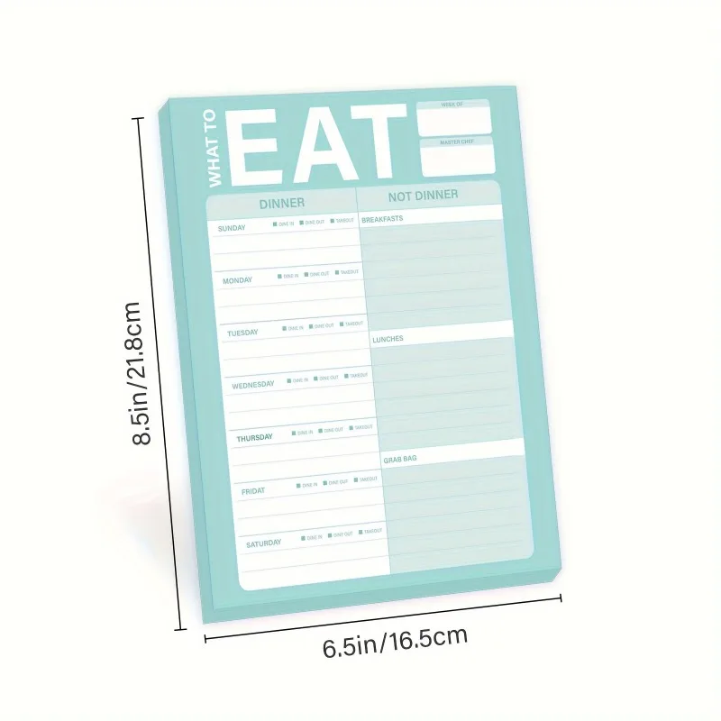 To Do List Notepad - Daily Planner 52 Undated Tear-off Sheets Desktop Planning Pad For Checklist, Schedule, To Do List