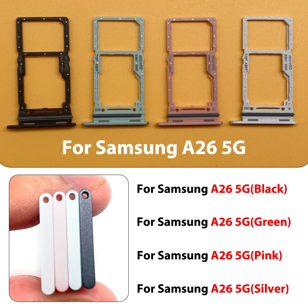 For Samsung A17 4G /A17 5G/A26 5G/A36 5G SIM Card Tray Slot Holder Adapter Accessories