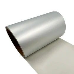 New item PET 7818EH stronger self-adhesive sticker paper printing clear matte silver film