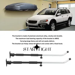 Car Roof Luggage Side Wall storage rack auto Luggage Carrier wall mounted bracket 75 kg load capacity for Surfboards Kayaks