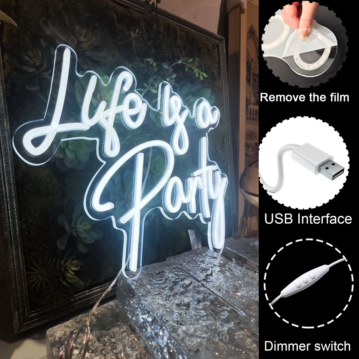 Lebenslange Begleiter Leucht reklame personal isierte LED Geburtstag Hochzeit Club Bar Zimmer nach Hause Geburtstag Geschenk Party personal isierte Wand dekoration